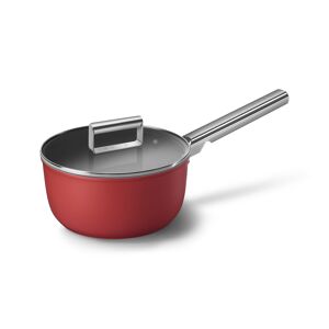 Smeg Casserole 20 cm rouge en aluminium H15 Rouge 10x15x20cm