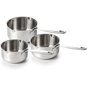 Beka Série de 3 casseroles Maestro 16-18-20 cm argent en inox H1 Argent 1x1x1cm