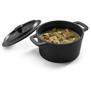 PUJADAS Mini Cocotte Haute avec Couvercle en Fonte Ø 14 cm FonteOui P23.507