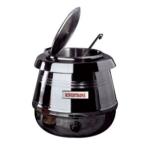 materiel chr pro Marmite a Soupe Electrique Chromee   10 Litres