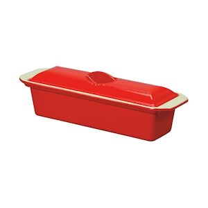 Le Chasseur Terrine fonte émaillée rouge avec couvercle 32 cm 1,25 L Le Chasseur - 071076