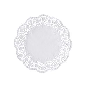 Papstar Dentelle ronde Ø 28 cm blanc x 2000