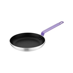 HYGIPLAS Poêle Aluminium Antiadhésive Teflon Platinium Plus avec Manche Violet 200mm