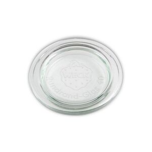 1001 Tables Couvercle WECK en Verre Transparent - Ø4 x 1 cm - x50