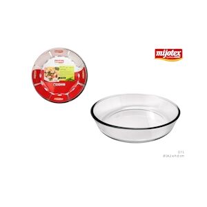 Lot de 6 Plat Rond Verre 2.1L Maitre Chef