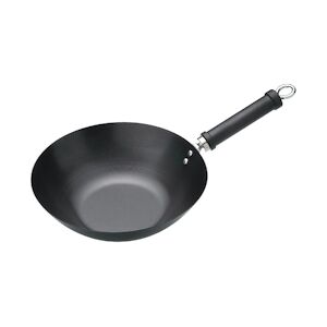 Kitchen Craft Wok Antiadhésif Fond Plat - 305 mm