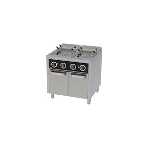 HR FAINCA Cuiseur A Pate Electrique Serie 600 - Capacite 2X25 L - 800X600X860 - 12Kw CPE25L25L600E