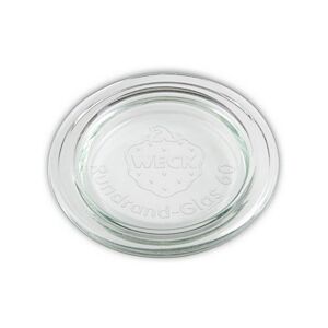 1001 Tables Couvercle WECK en Verre Transparent - Ø6 x 1 cm - x50