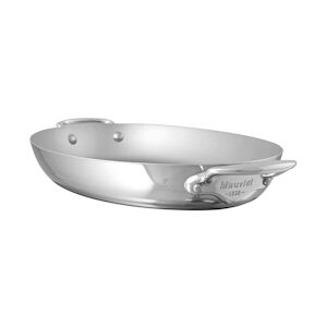 Mauviel1830 Plat ovale inox M'Cook tous feux 30cm Mauviel