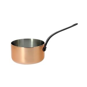 de Buyer Casserole cuivre et inox H.16.5 x diam.14 cm 1.2 L de Buyer