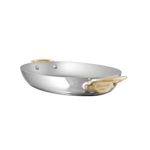 Mauviel1830 Plat ovale inox M'Cook B tous feux 25cm Mauviel