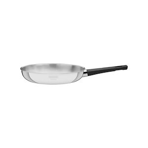 Tramontina-Poêle Grano Ø 30cm - 3,4lt. Inox triply et bakélite.