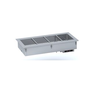 CombiSteel Bain-marie encastrable 2/1 - Remplissage d'eau manuel