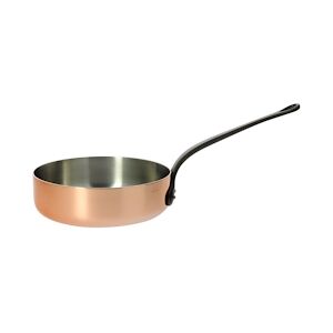 de Buyer Sauteuse droite cuivre et inox H.22 x diam.28 cm 4.9 L de Buyer