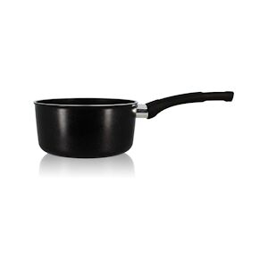 Menastyl - Casserole Marcel 16cm Induction En Aluminium Forge Noir