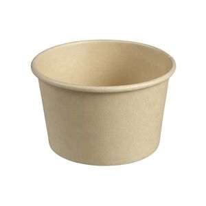 SOLIA Pot fibre de bambou avec lamination 280 ml - par 1000 pièces