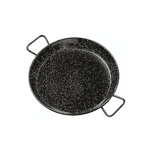 Vaello Campos paquet de 6 poêles à paella miniatures émaillées 10 cm. 6-pack