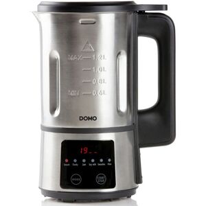 DOMO-ELEKTRO DOMO My Soup Express Cuiseur pour soupes acier inoxydable 1,2l, 900W DO727BL