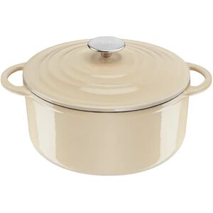 Casserole ronde Tefal LOV 5 L Beige