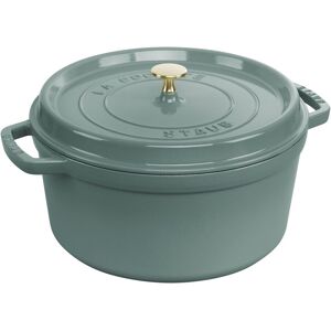 Staub La Cocotte 28 cm, Rond(e), eucalyptus, Fonte