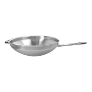 Demeyere Specialites Wok fond plat 32 cm, Inox 18/10