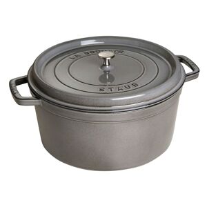 Staub La Cocotte 30 cm, Rond(e), Gris graphite, Fonte