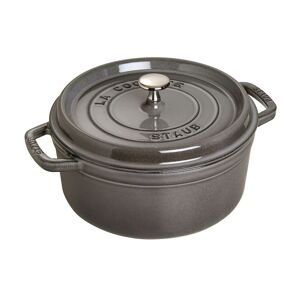 Staub La Cocotte 18 cm, Rond(e), Gris graphite, Fonte