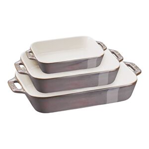 Staub Ceramique Ensemble de plats a four 3-pcs