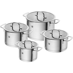 ZWILLING TrueFlow Ensemble de casseroles 4-pcs, Acier inoxydable - Publicité