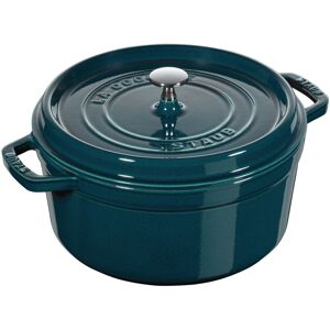 Staub La Cocotte 26 cm, Rond(e), Blue La-Mer, Fonte