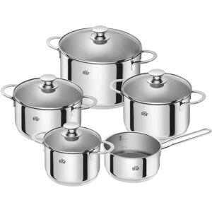 BSF Bordeaux Ensemble de casseroles 5-pcs, Inox 18/10