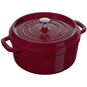 Staub La Cocotte 24 cm, Rond(e), Bordeaux, Fonte - Publicité