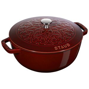 Staub La Cocotte avec fleur de lys 24 cm, Fonte