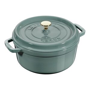 Staub La Cocotte 24 cm, Rond(e), eucalyptus, Fonte