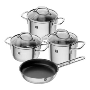 ZWILLING Pico Ensemble de casseroles et poêles 4-pcs, Inox 18/10