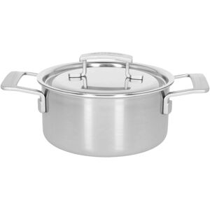 Demeyere Industry 5 Faitout avec couvercle 18 cm, Inox 18/10