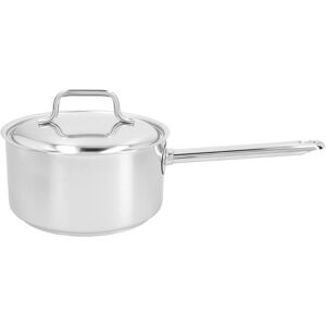 Demeyere Apollo 7 Casserole avec couvercle 18 cm, Inox 18/10, Argent