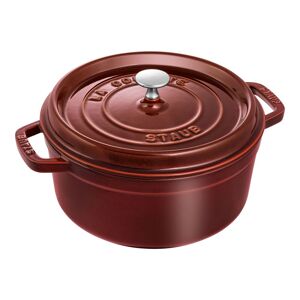 Staub La Cocotte 24 cm, Rond(e), Grenadine, Fonte