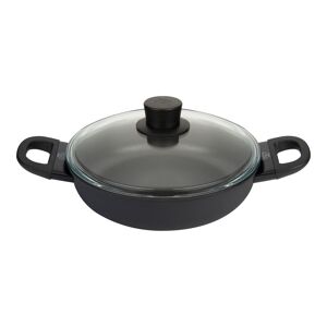 BALLARINI Avola Sauteuse avec couvercle en verre 24 cm, Aluminium