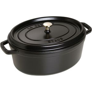 Staub La Cocotte 33 cm, Ovale, Noir, Fonte - Publicité