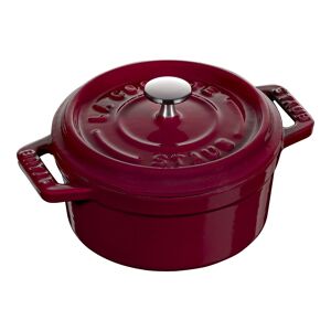 Staub La Cocotte Mini 10 cm, Rond(e), Bordeaux, Fonte