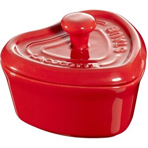 Staub Ceramique Mini Cocotte 9 cm, Coeur, Cerise, Céramique