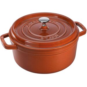 Staub La Cocotte 24 cm, Rond(e), Cannelle, Fonte