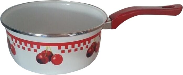 Lebrun Casserole 16 cm EMAIL CHERRY