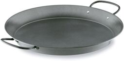 Lacor - 60159 - Poêle à Paella en Acier au Carbone, Antiadhésive, Convient pour Cuisinière à Gaz, Vitro-Céramique