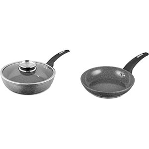 Lodge frying pan/grill pan with two handles L8GPL, diameter approx. 26 cm