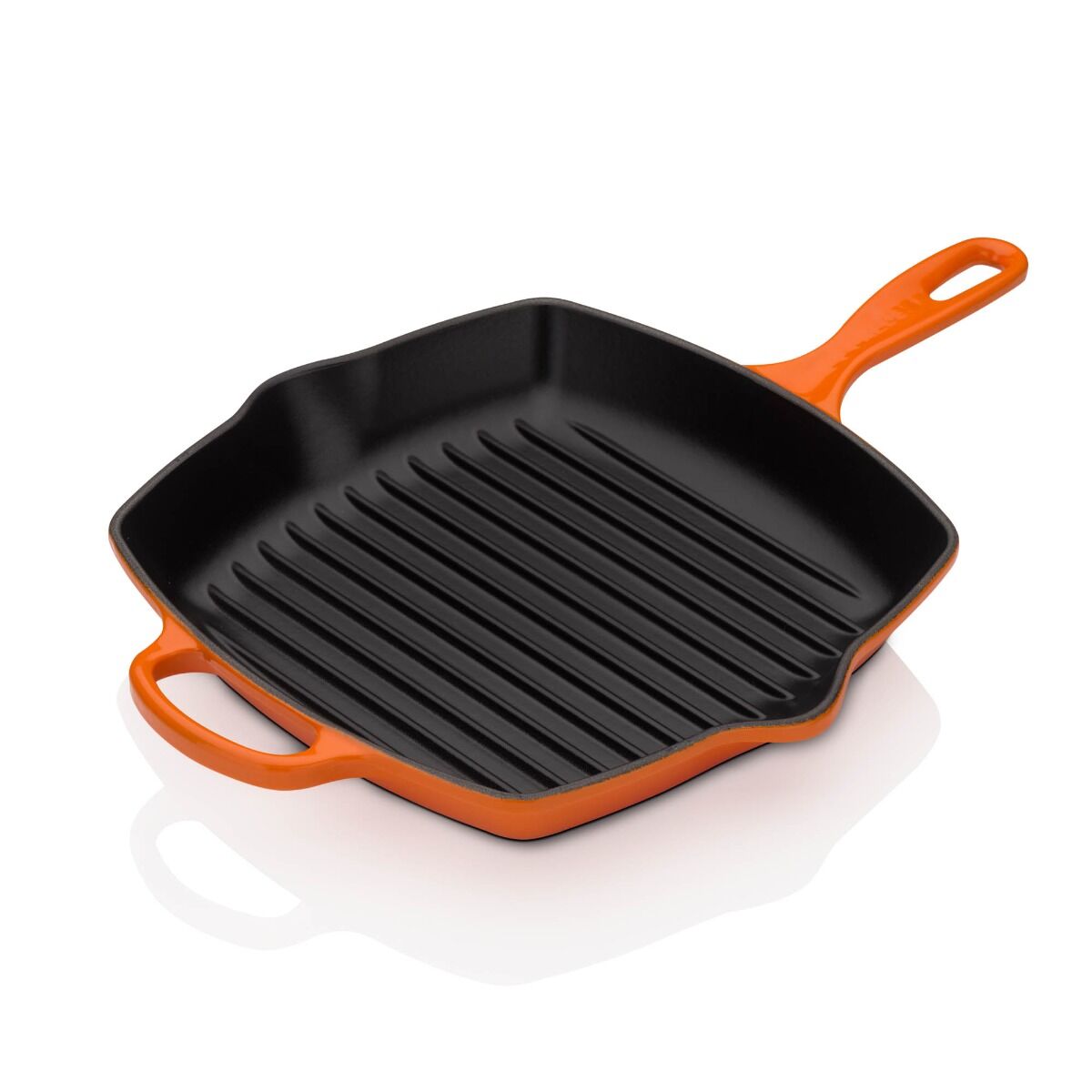 Le Creuset 201832609 Cast Iron Square Grillit 26cm - Volcanic