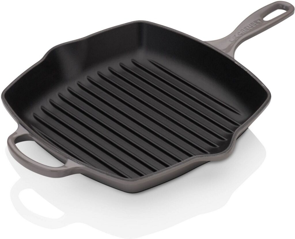 Le Creuset 2018326444 Cast Iron Square Grillit 26cm - Flint