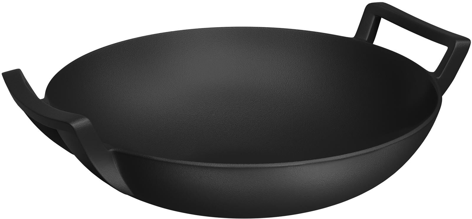 Royal Catering Cast Iron Wok - Ø 32 x 11 cm