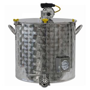 Polsinelli Pentola motorizzata inox con attacco Tri-Clamp 200 L